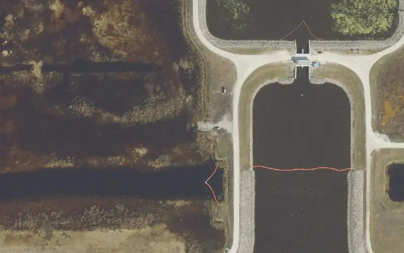 Aerial photo of the area around A-1 FEB Small Game Hunting Area Ramp #03, Palm Beach County