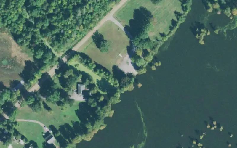 Aerial photo of the area around Airpark, Lake County