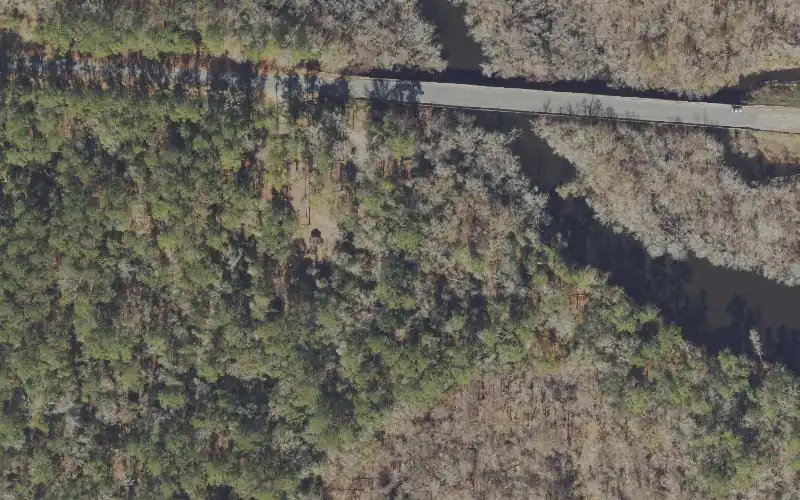 Aerial photo of the area around Apalachicola National Forest - Porter Lake Boat Ramp, Liberty County
