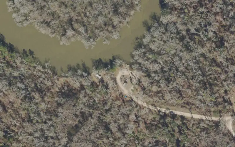 Aerial photo of the area around Apalachicola National Forest - White Oak Landing, Liberty County