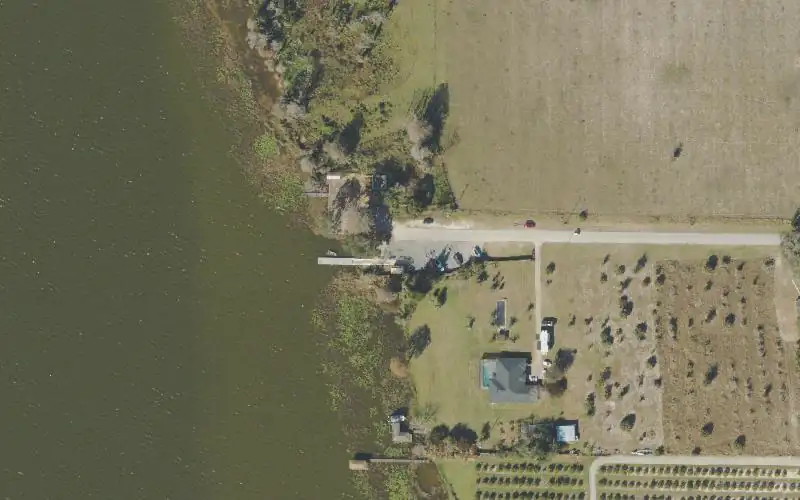 Aerial photo of the area around Astatula Park, Lake County