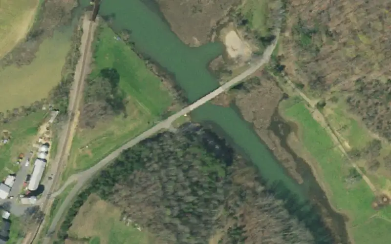 Aerial photo of the area around Beech Creek #1, Hawkins County