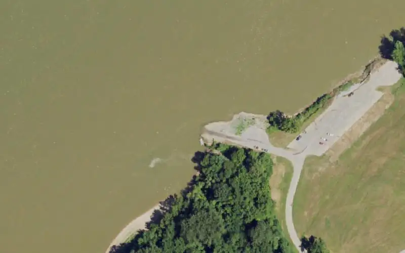 Aerial photo of the area around Blackburn, Union County