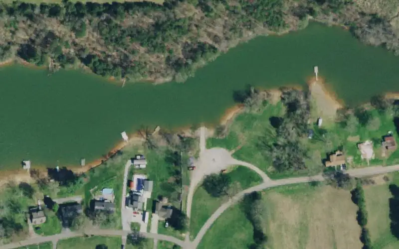 Aerial photo of the area around Byrd Spring Branch, Jefferson County