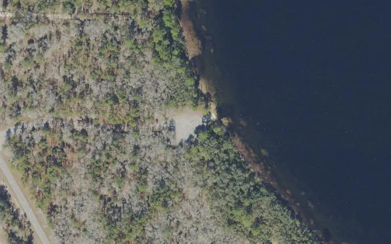 Aerial photo of the area around Camp Blanding FMA - Magnolia Lake Boat Ramp (Saturday & Sunday Mornings Only), Clay County
