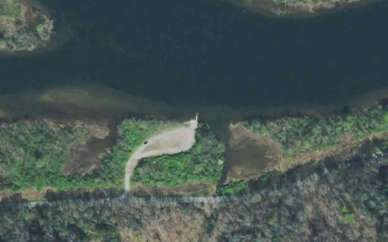 Aerial photo of the area around Citico, Monroe County