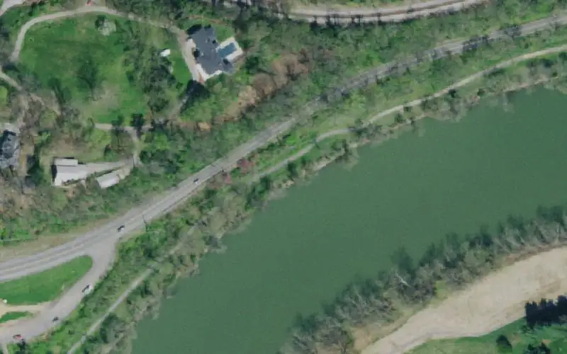 Aerial photo of the area around City of Kingsport Access, Sullivan County