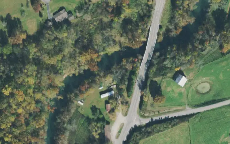 Aerial photo of the area around City of Sparta, White County