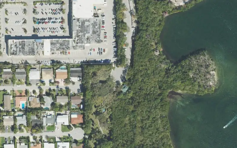 Aerial photo of the area around Future Site of James A. Rutherford Park Lake Wyman Kayak Trail, Palm Beach County