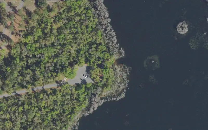 Aerial photo of the area around Gap Pond - Sunny Hills - Tanner Carter Landing, Washington County