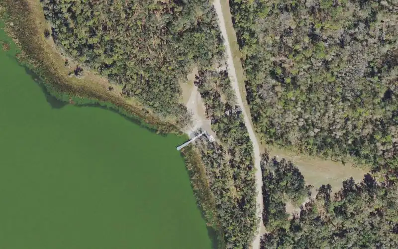 Aerial photo of the area around Hardee Lakes Park - Firefly Lake Boat Ramp, Hardee County