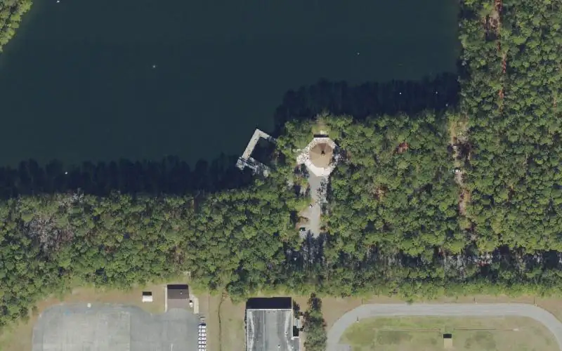 Aerial photo of the area around Lake Bethesda Park - Adaptive Kayak Launch, Duval County