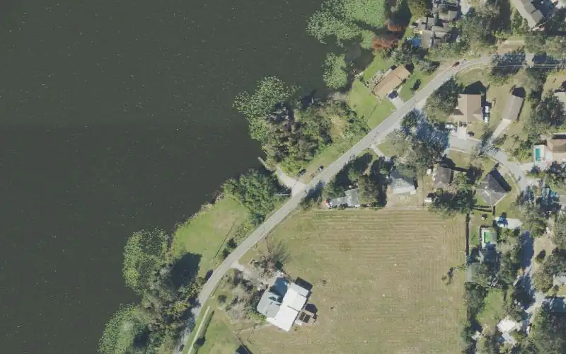 Aerial photo of the area around Lake Buckeye Public Boat Ramp, Polk County