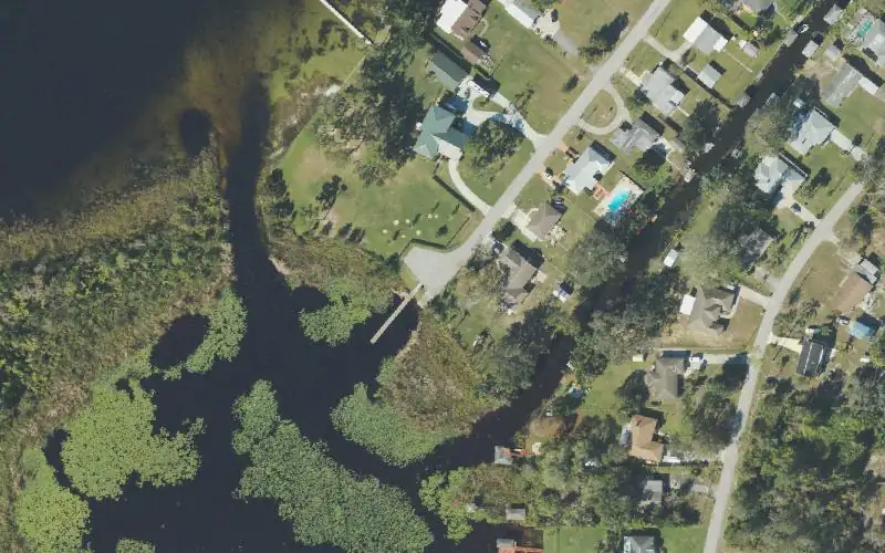 Aerial photo of the area around Lake Huntley Public Boat Ramp - Lake Huntley Drive, Highlands County