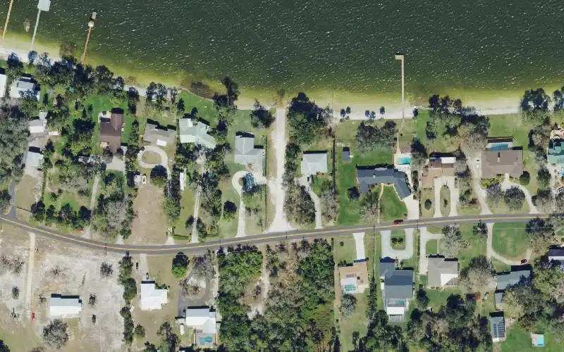 Aerial photo of the area around Lake Lotela South Public Boat Ramp, Highlands County