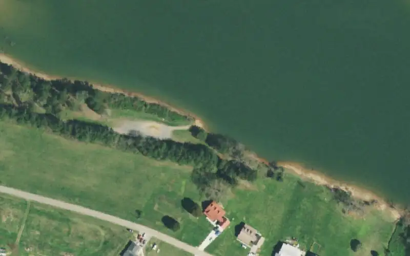 Aerial photo of the area around Lambdin Branch, Grainger County