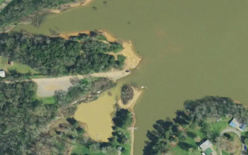 Aerial photo of the area around Nina, Jefferson County