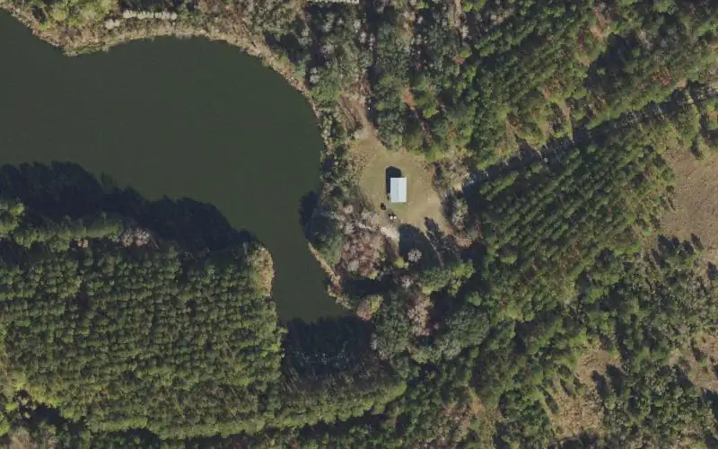 Aerial photo of the area around PotashCorp - Lang Lake Fish Management Area (No Gas Motors) (CLOSED), Hamilton County