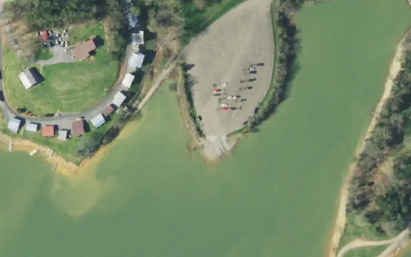 Aerial photo of the area around Quarryville, Hawkins County