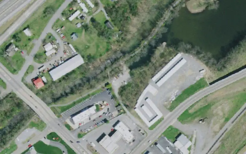 Aerial photo of the area around Unnamed access, Unicoi County, TN, Unicoi County